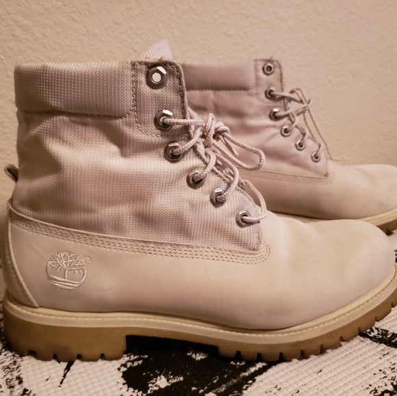 Timberland Other - 🏳 Timberland Boots White 6 in Men's 9.5W